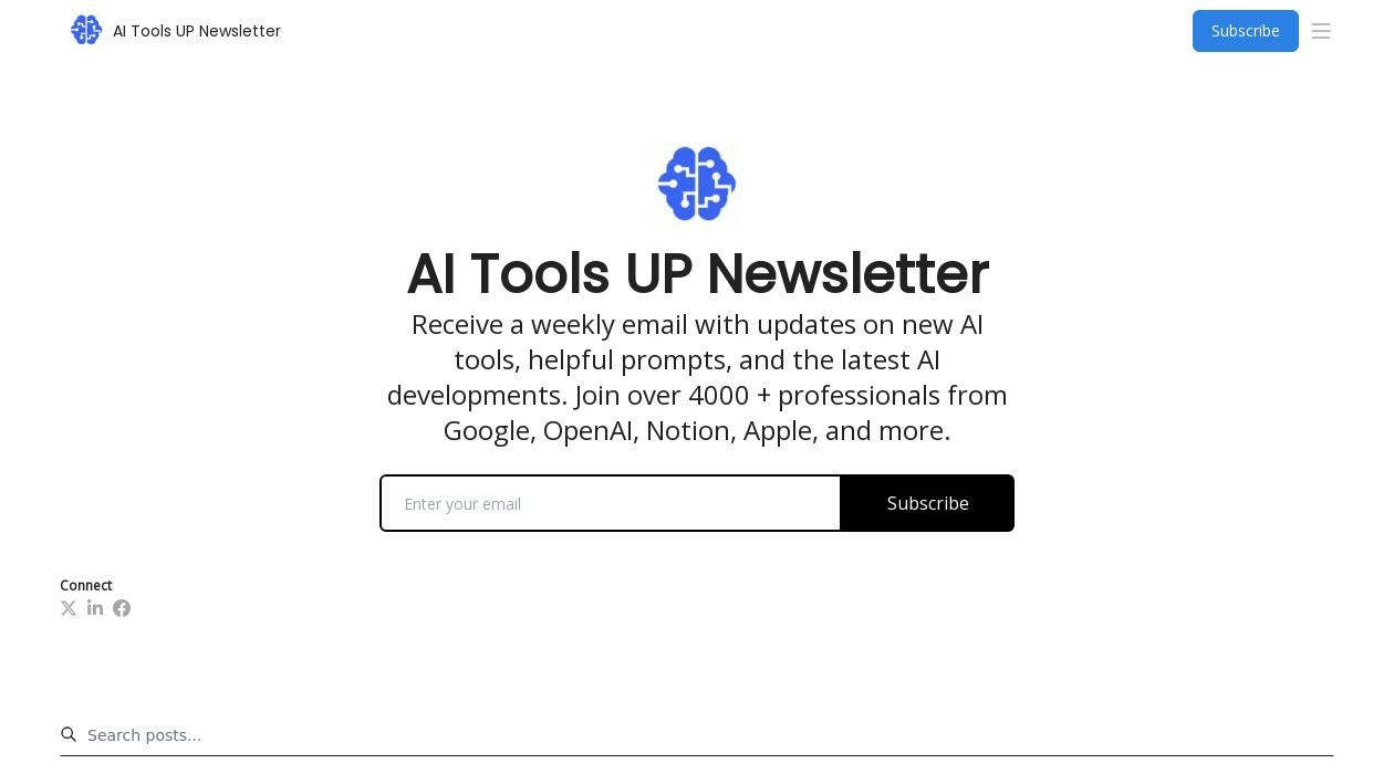 AI Tools Up Weeklyimage cover