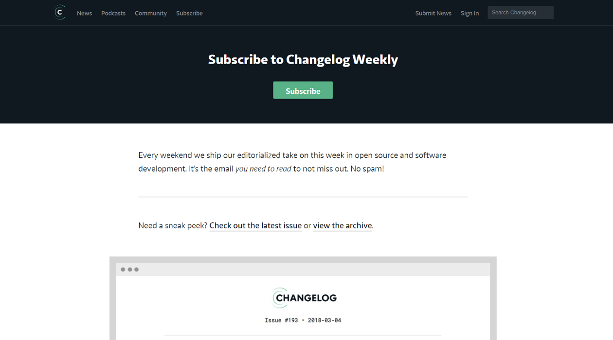 Changelog Weeklyimage cover