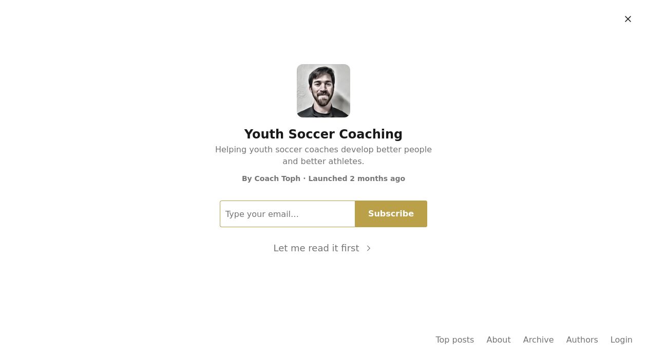 Coaching Youth Soccerimage cover