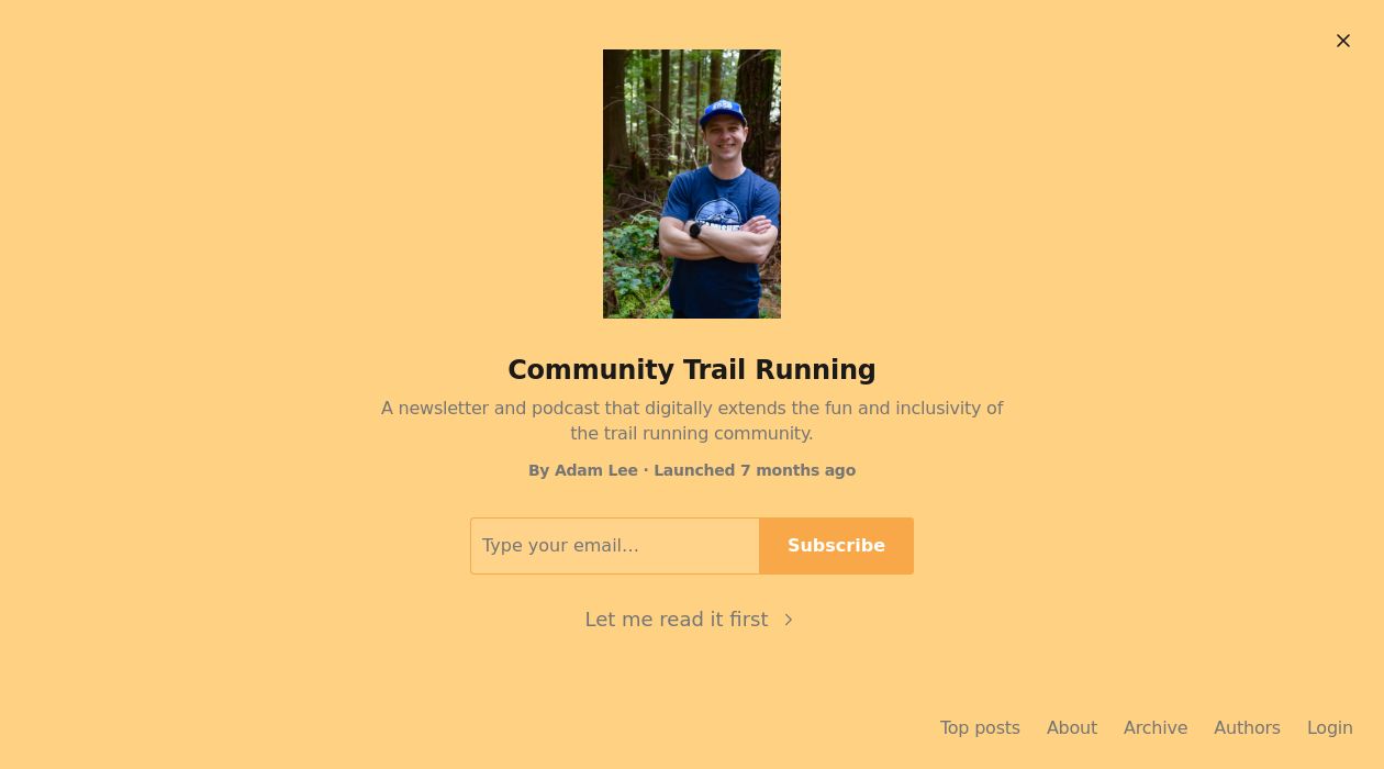 Community Trail Runningimage cover