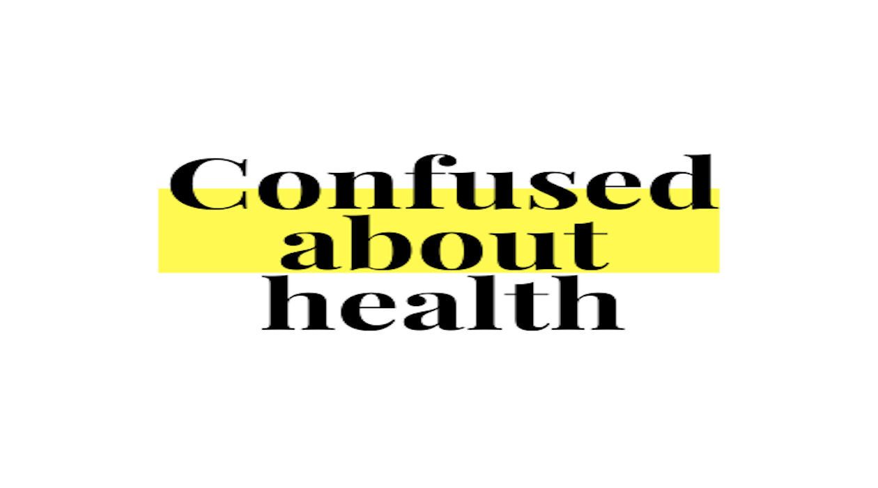 Confused About Healthimage cover