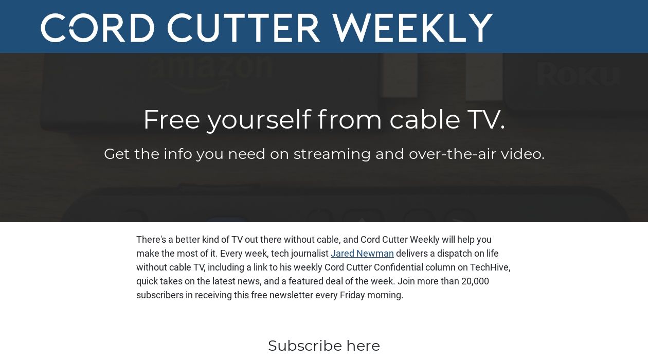 Cord Cutter Weeklyimage cover