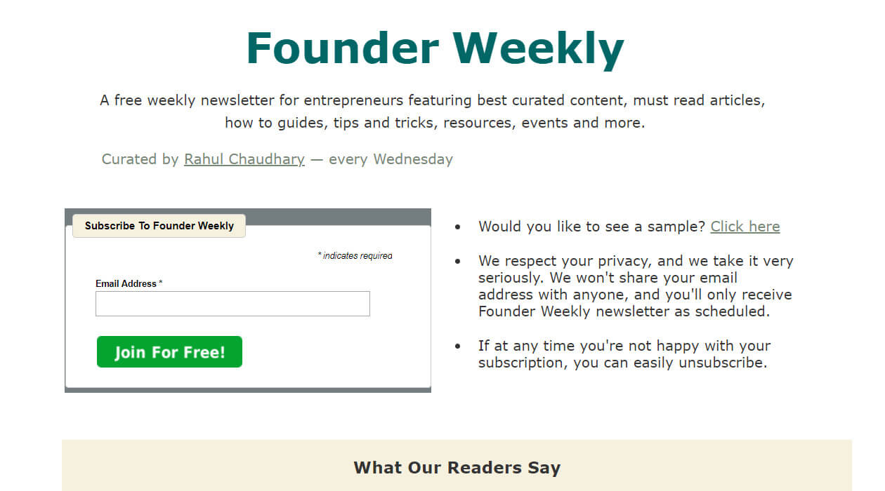 Founder Weeklyimage cover