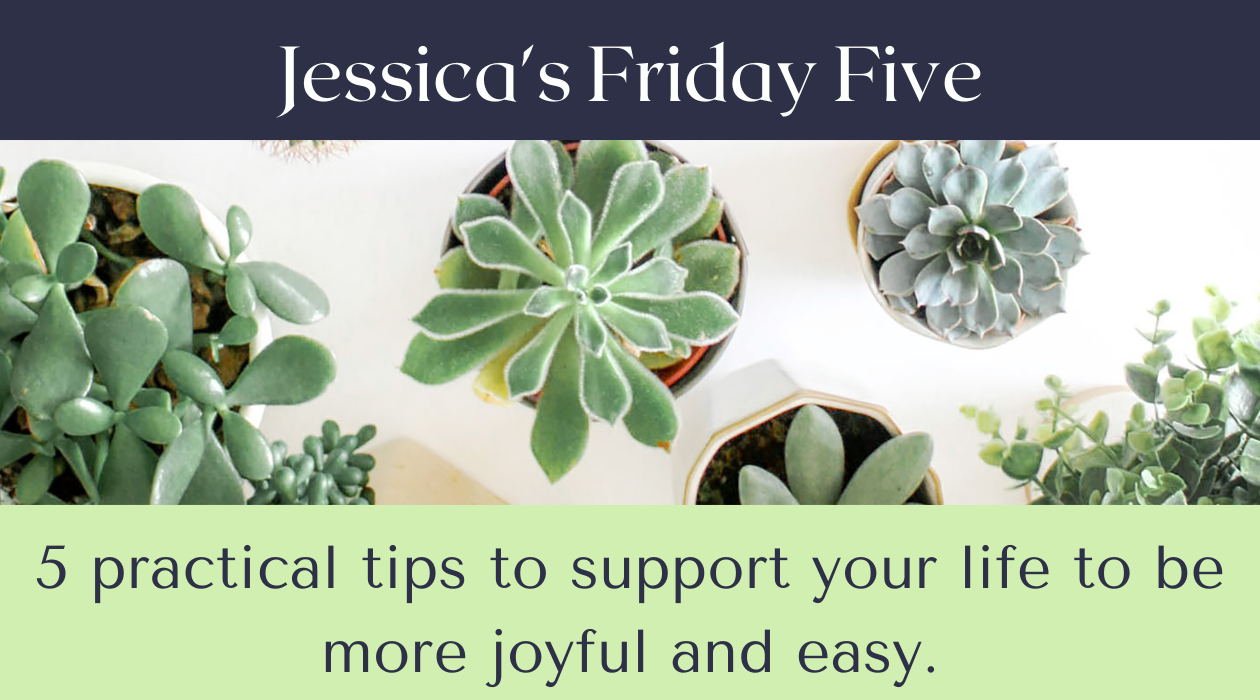 Jessica's Friday Fiveimage cover