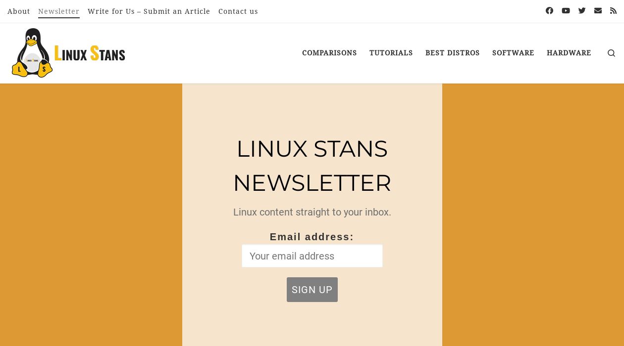 Linux Stans Newsletterimage cover