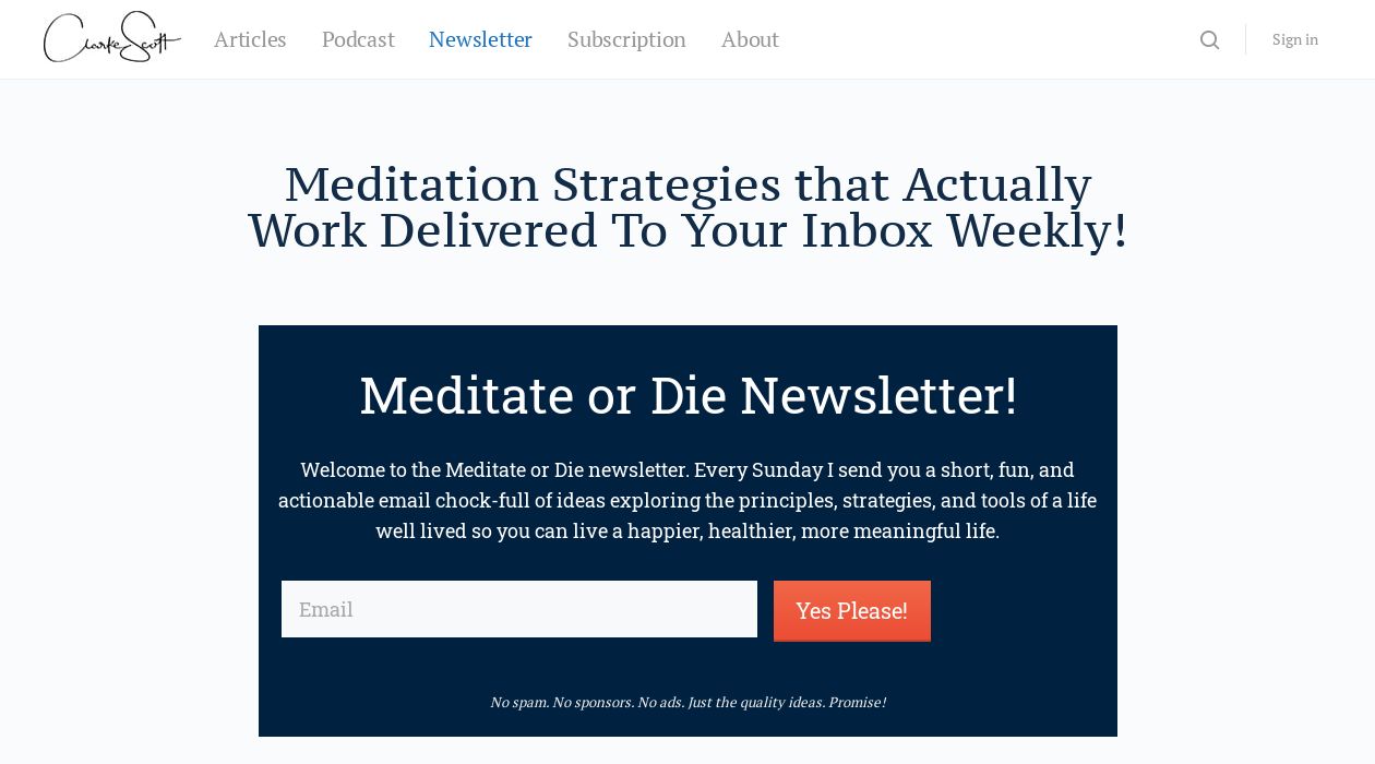 Meditate or Dieimage cover