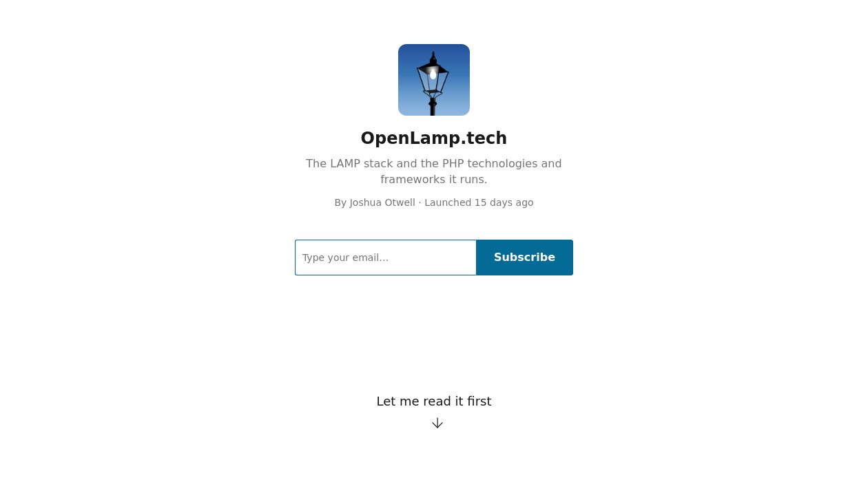 OpenLamp.techimage cover