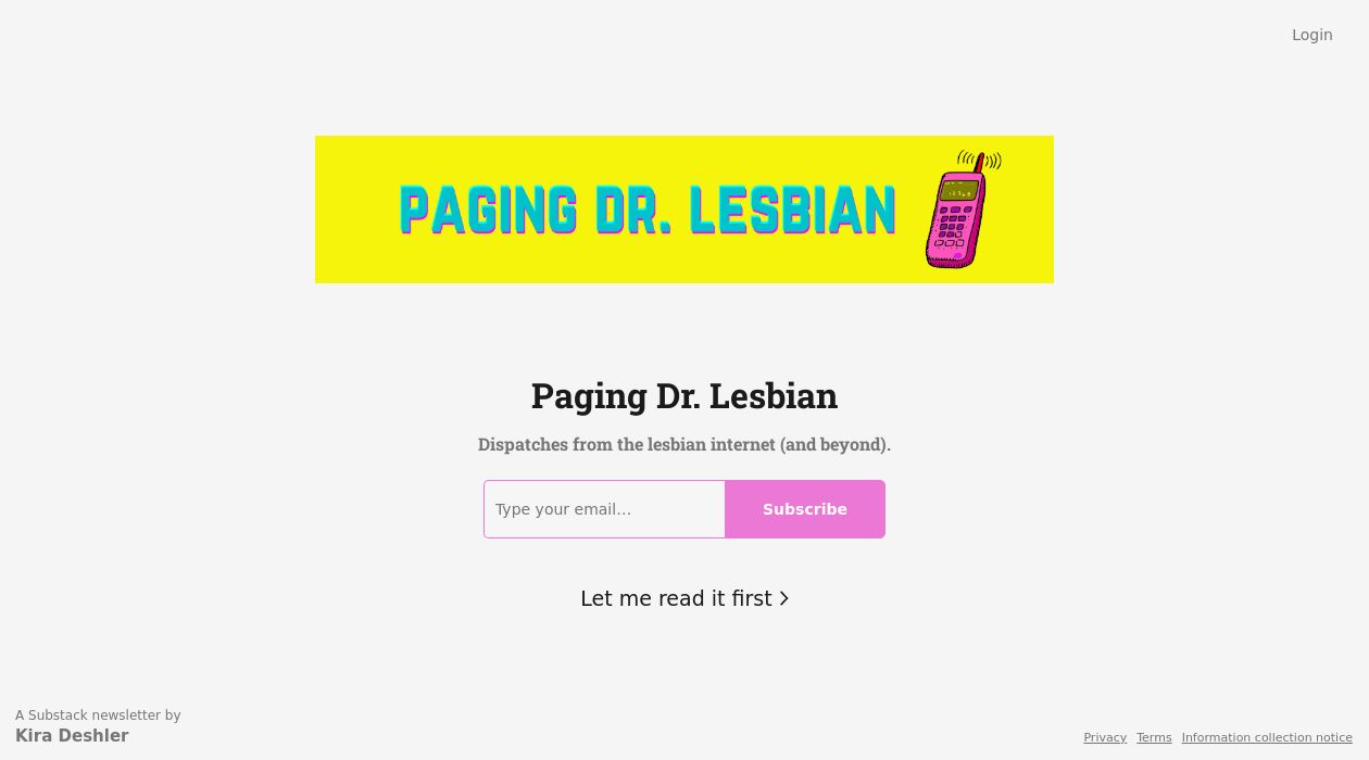 Paging Dr. Lesbianimage cover