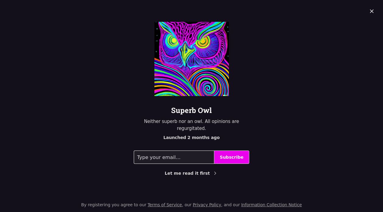 Superb Owlimage cover