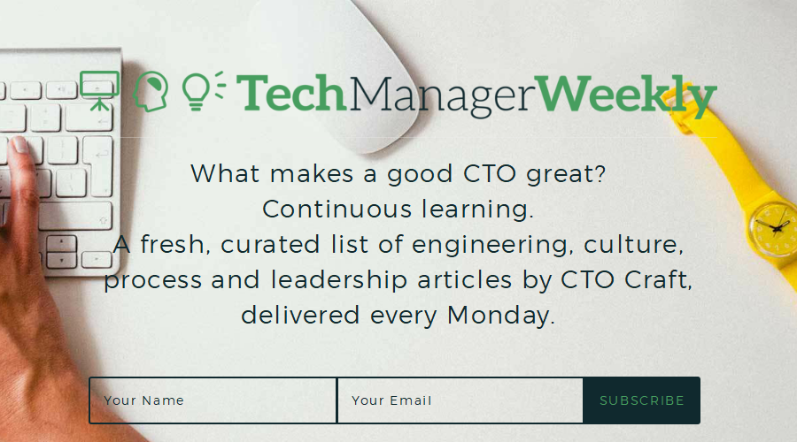 Tech Manager Weeklyimage cover