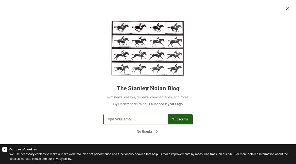 The Stanley Nolan Blogimage cover