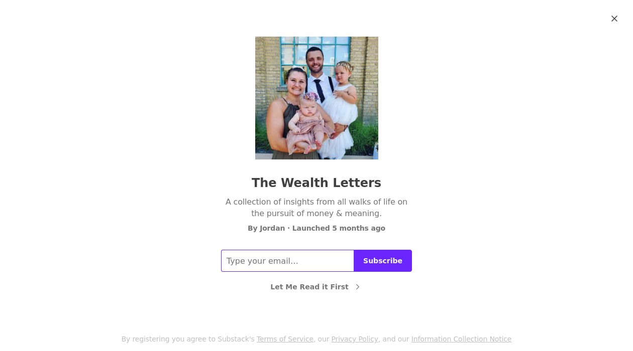 The Wealth Lettersimage cover