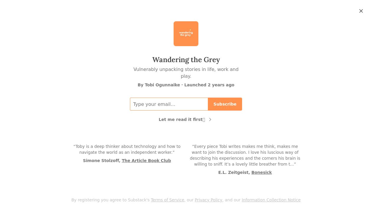 Wandering the Greyimage cover